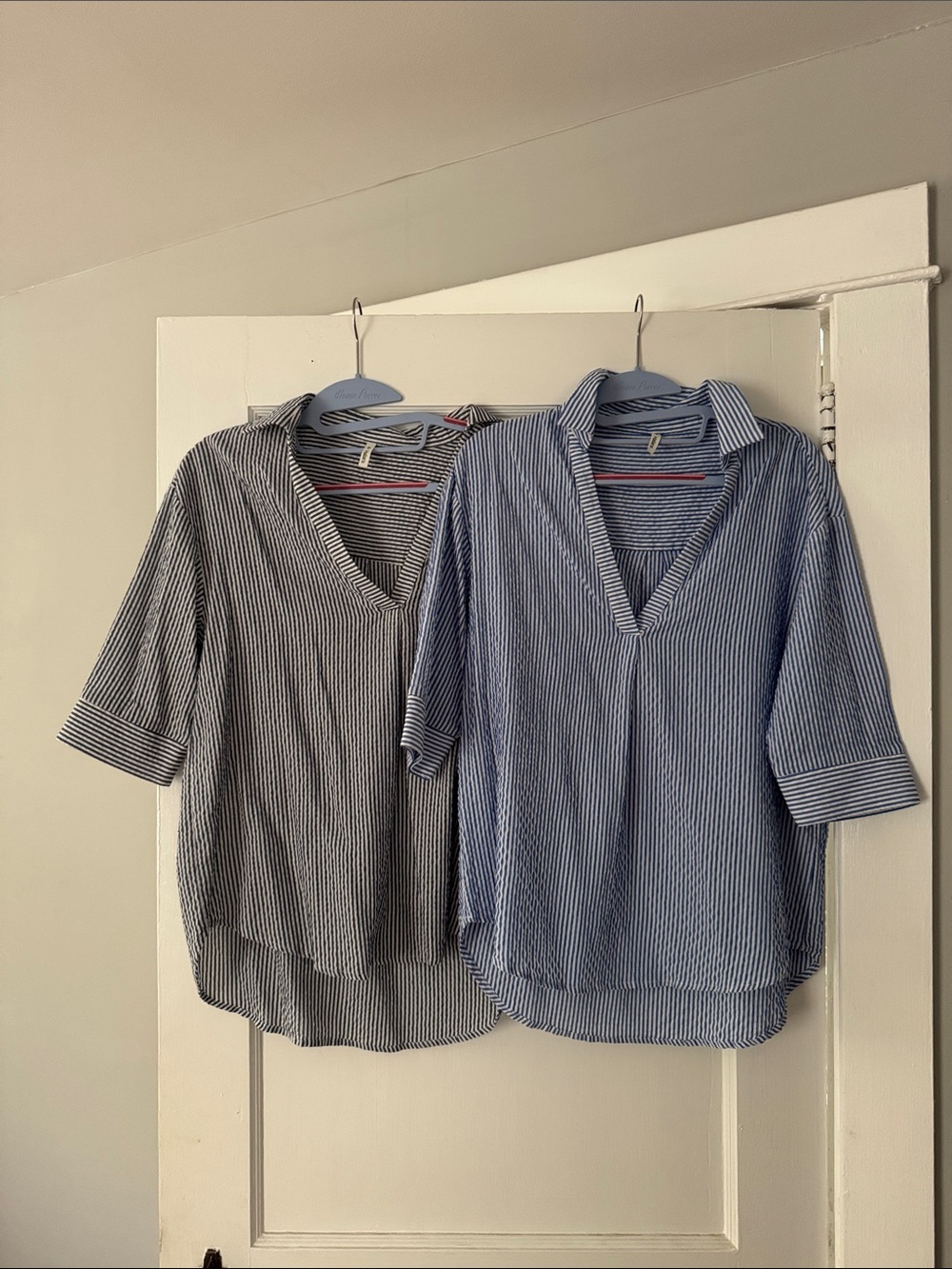Bundle 2 Halara V-Neck 3/4 Sleeve Women's Top - Blue